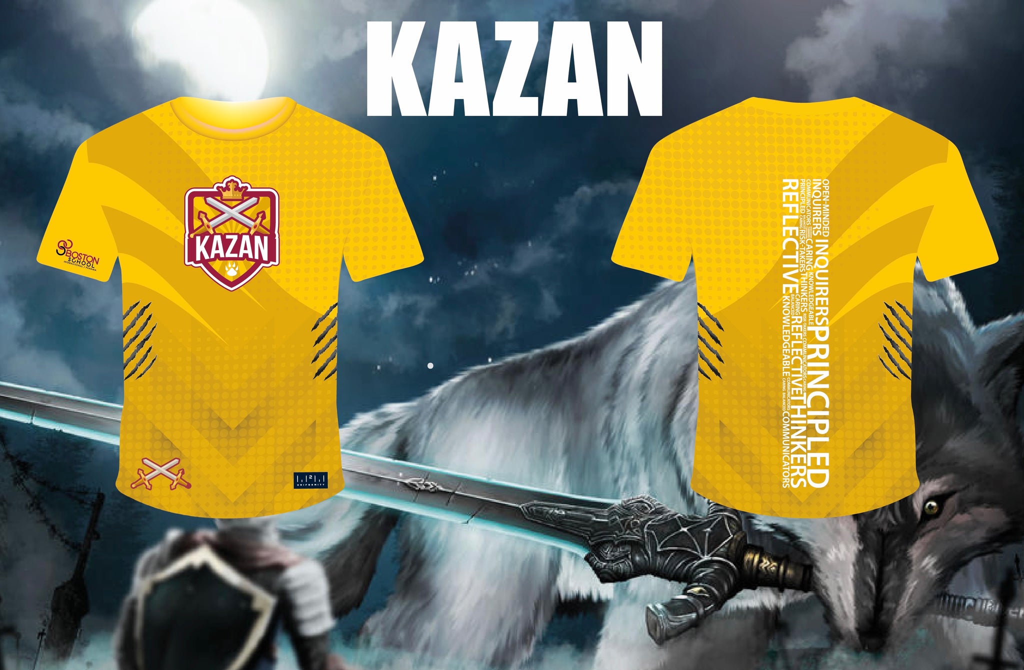 PRE ORDEN - BOSTON T-SHIRT HOUSE OF KAZAN - MAN